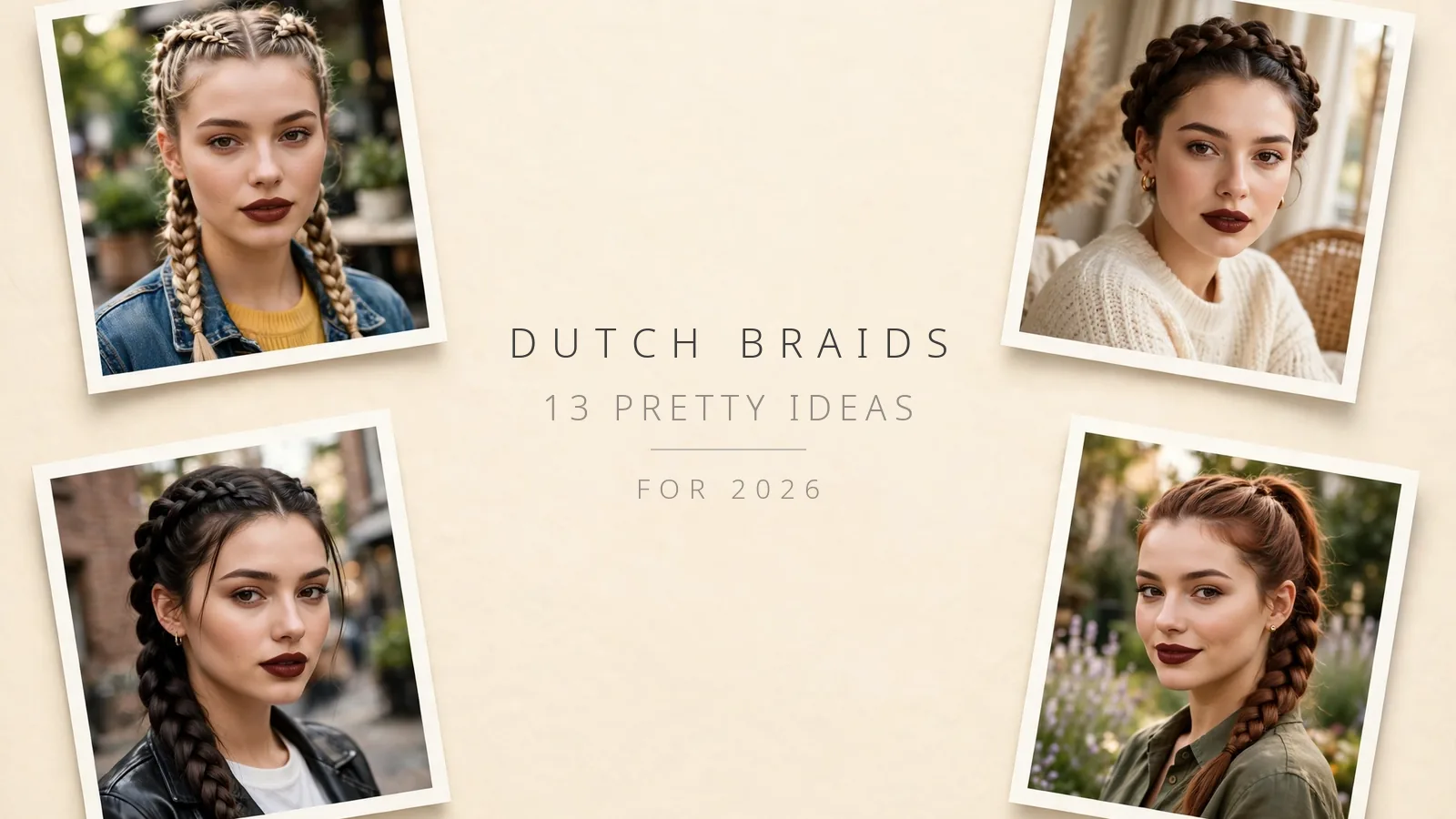 Dutch Braid Hairstyles - 13 Pretty Ideas for 2026