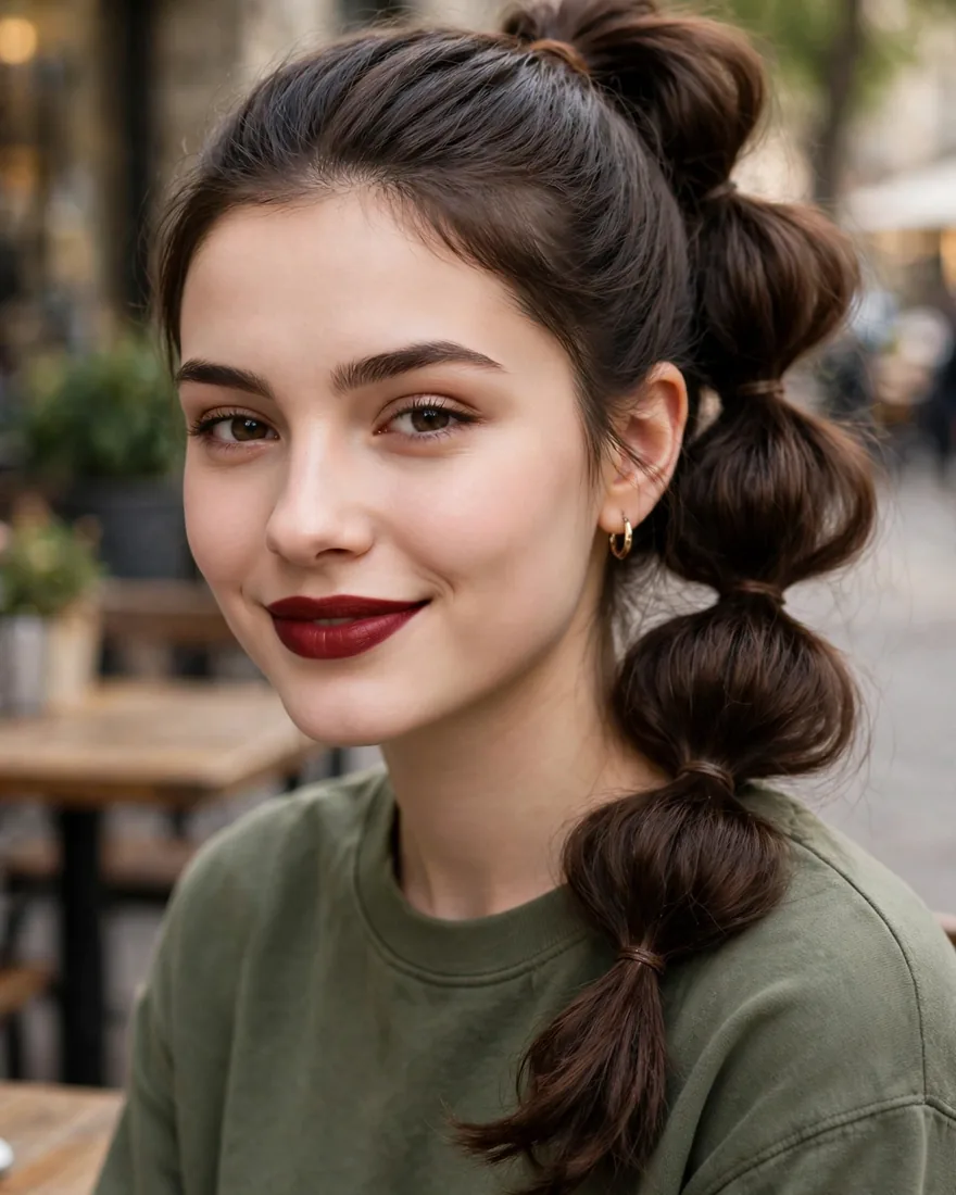 Bubble Ponytail (5 min)