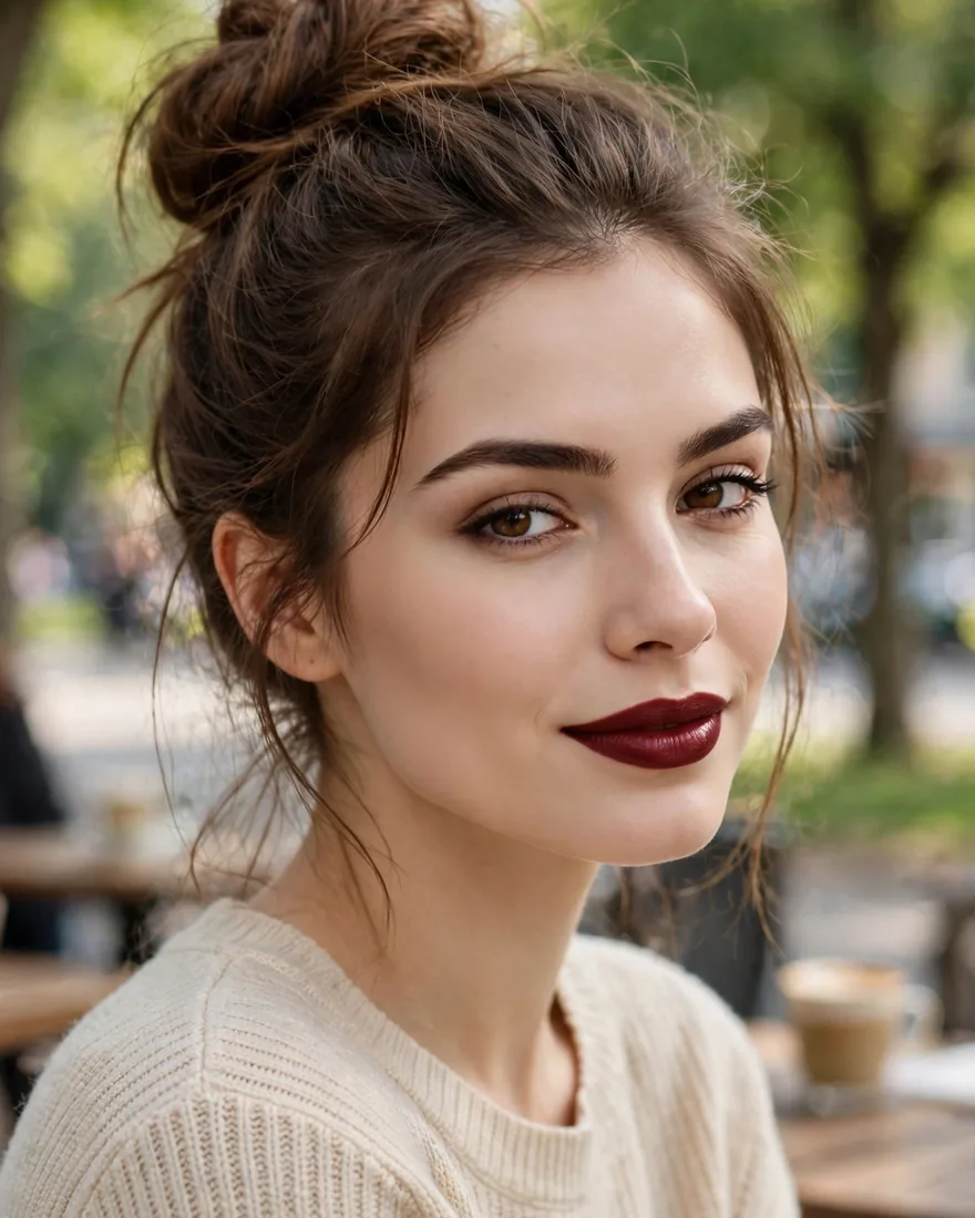 Classic Messy Bun (3 min)