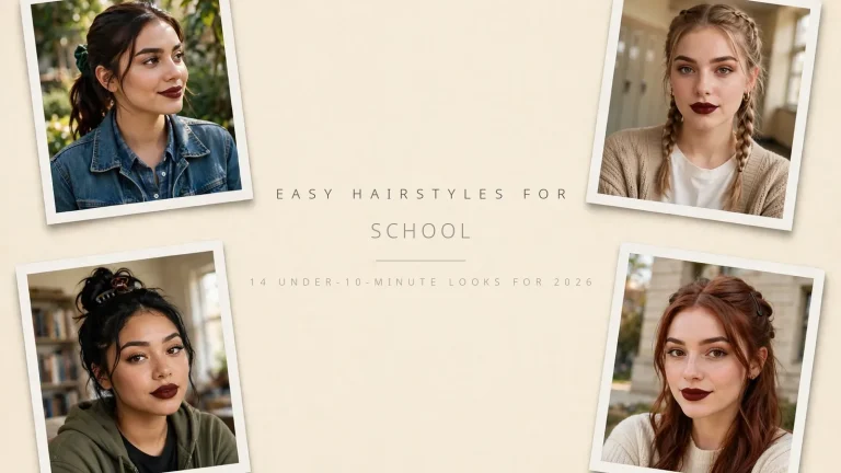 Easy School Hairstyles – 14 Quick Looks for 2026