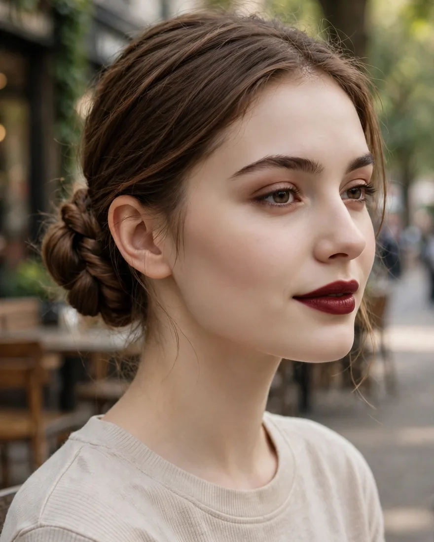 Low Twisted Bun (5 min)