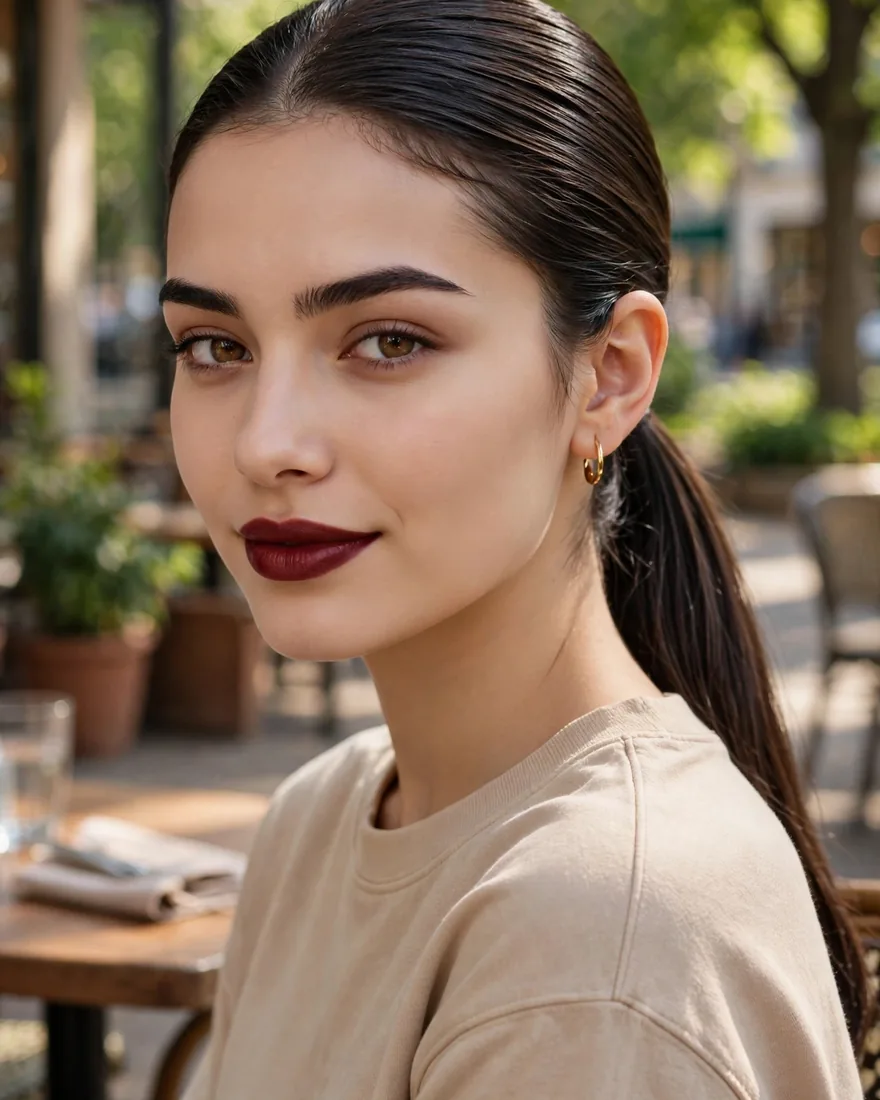 Sleek Low Ponytail (2 min)