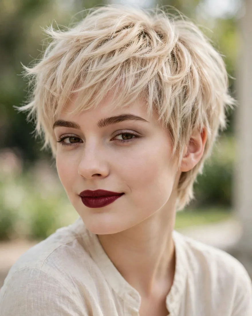 Feathered Fringe Pixie