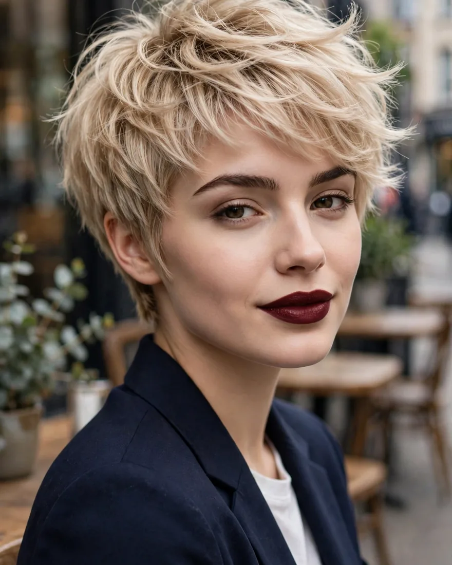 Feathered Pixie-Lite Layers