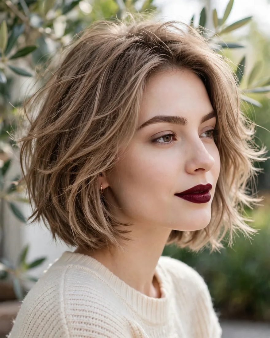 Fine Hair Butterfly Bob Fine Hair Butterfly Bob