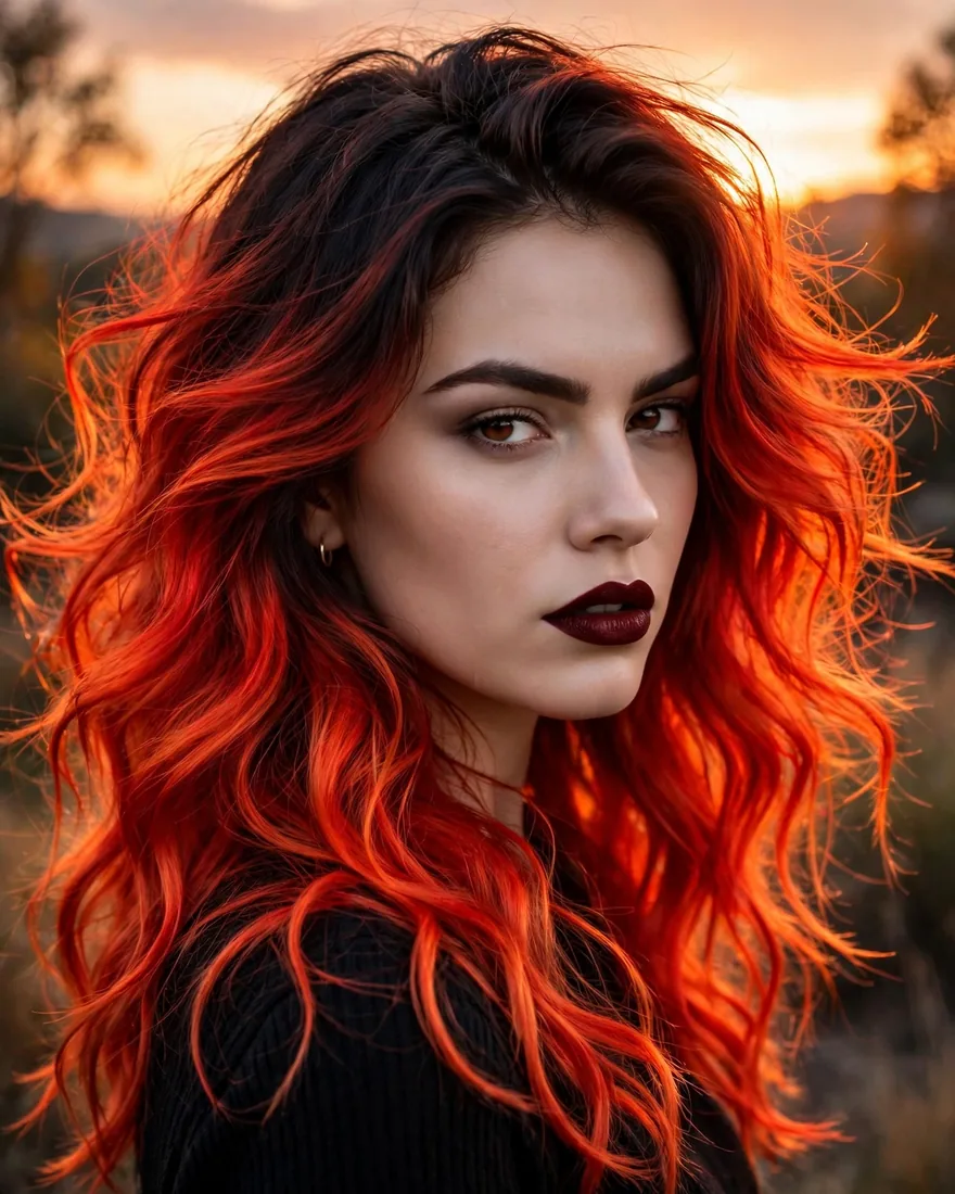 Fire Ombré