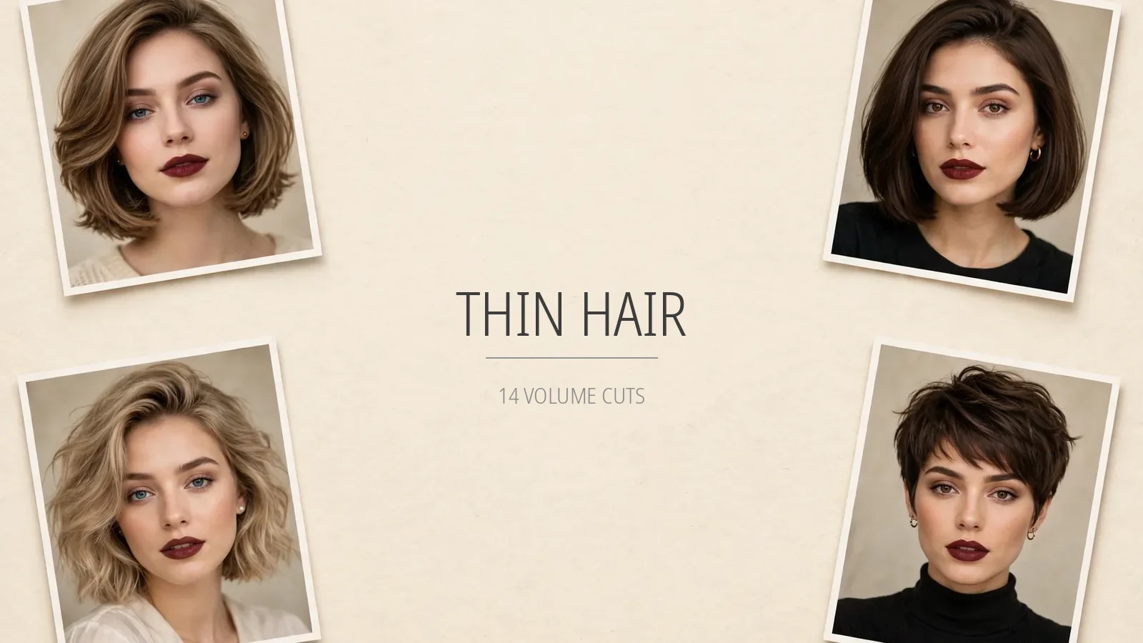 Haircuts for Thin Hair - 14 Cuts That Fake Volume
