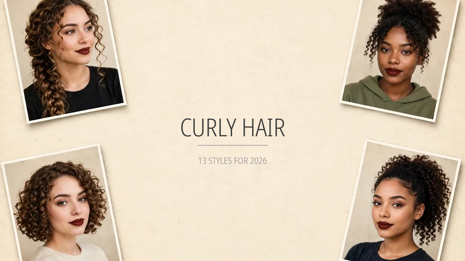 Hairstyles for Curly Hair - 13 Styles That Respect Your Texture
