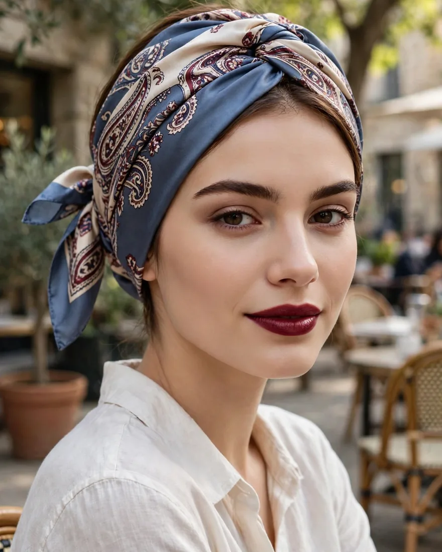 10. Hair Scarf Wrap