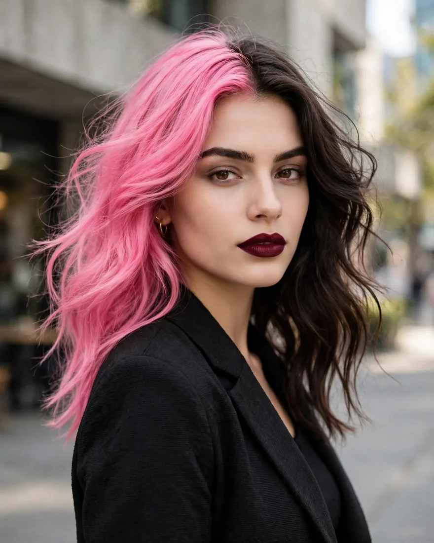 Half Pink Split