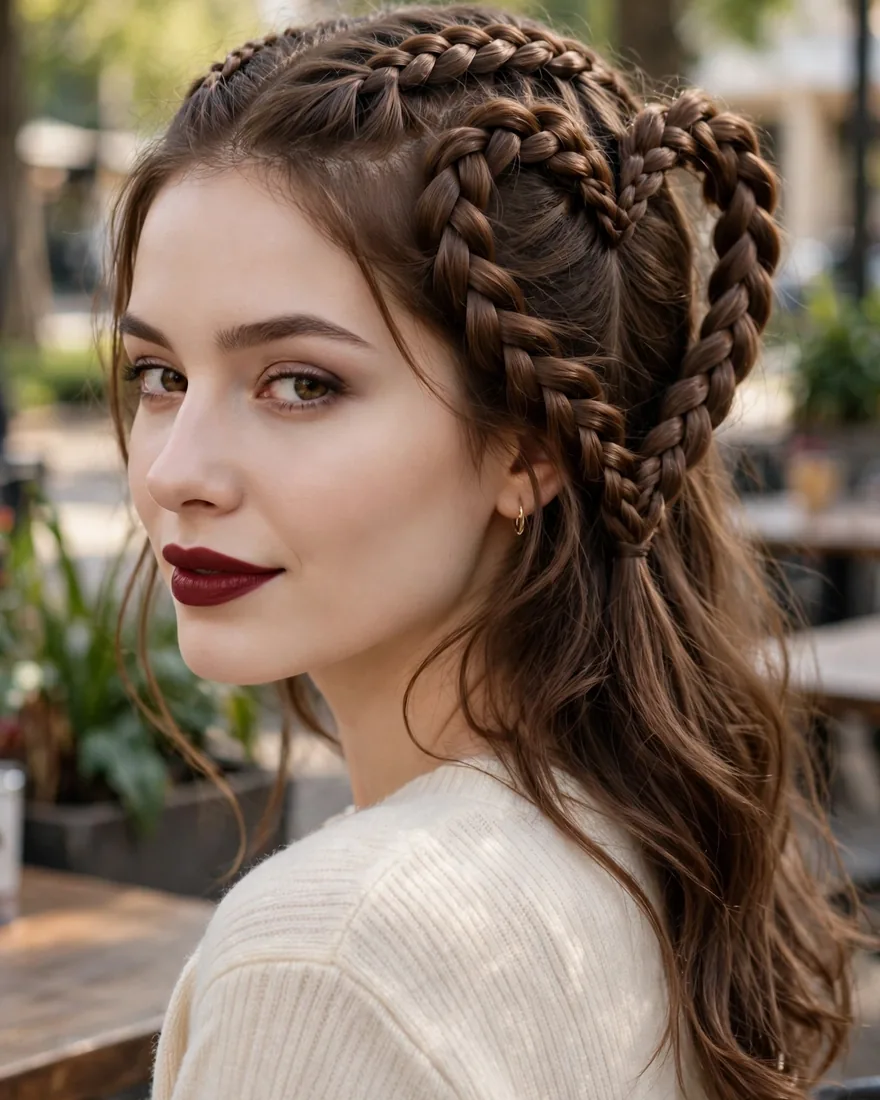 4. Heart Braid