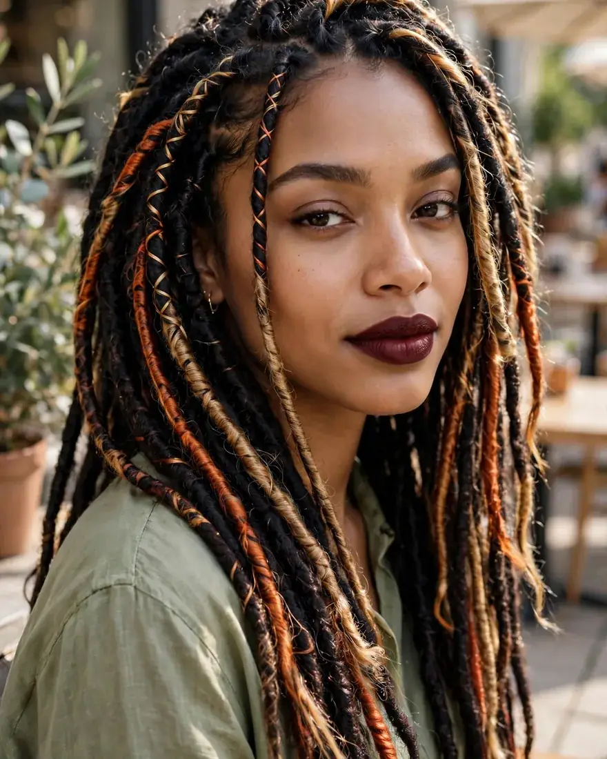 Highlighted Locs