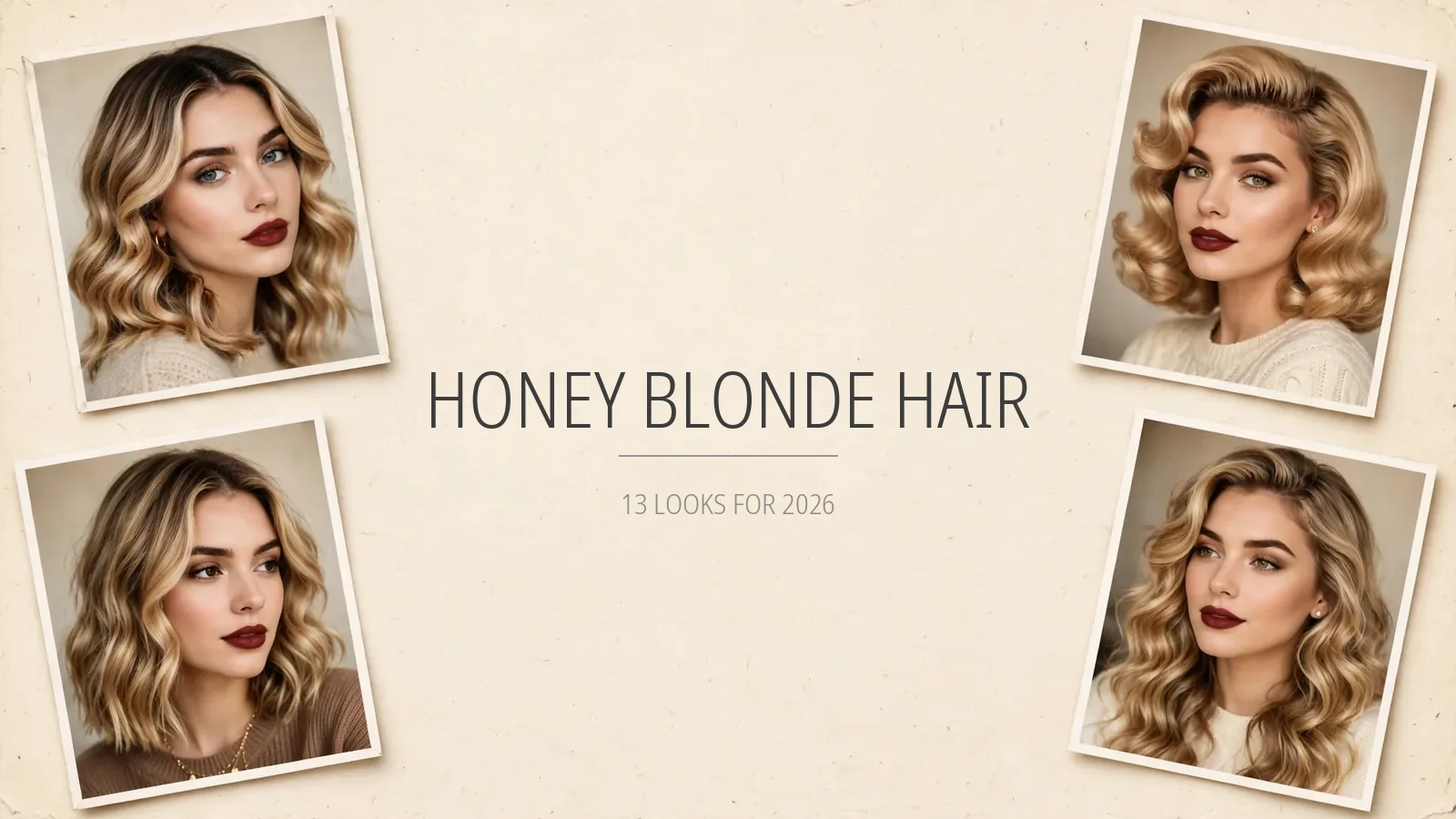 Honey Blonde Hair 13 Looks 2026