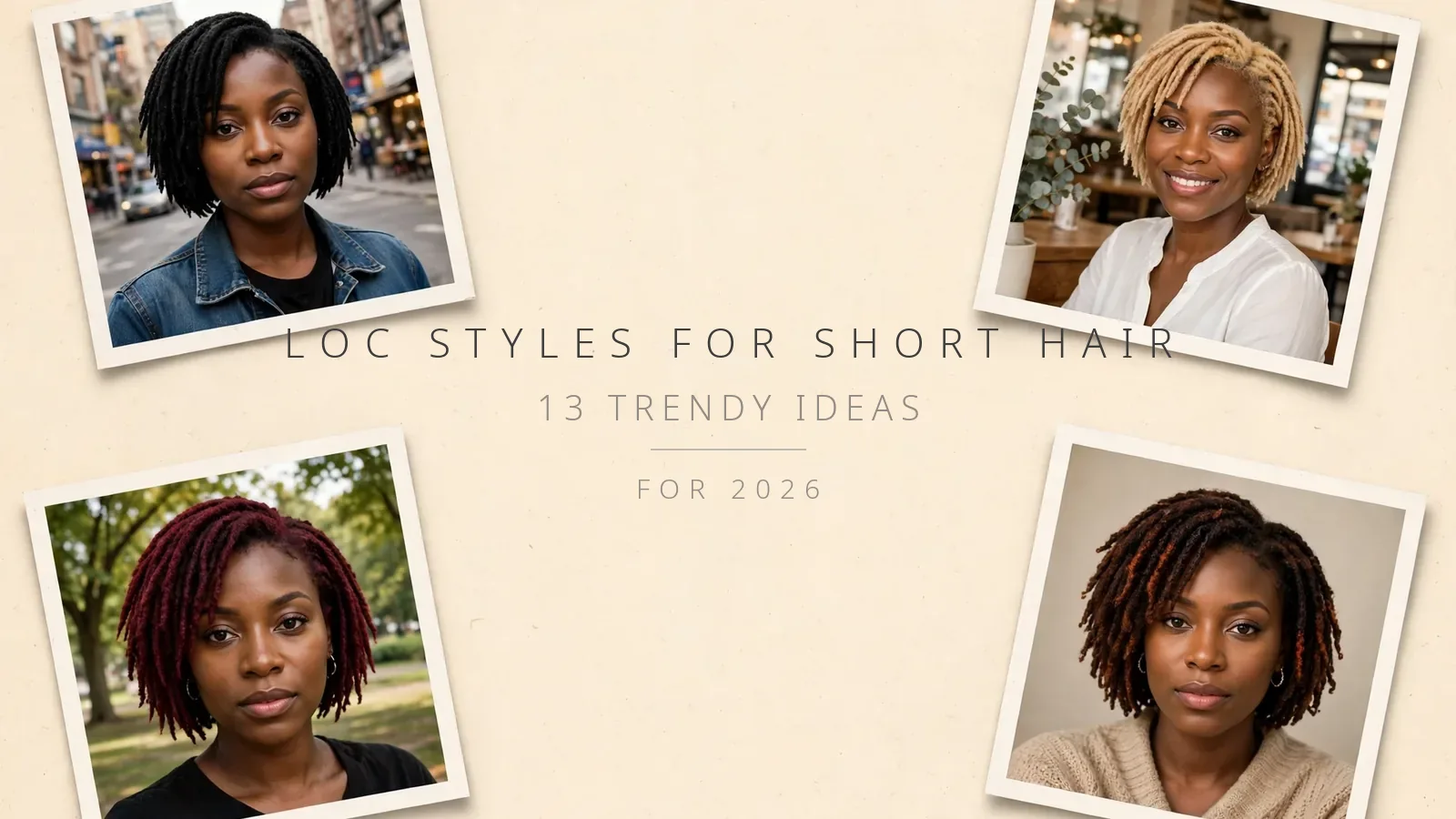 Loc Styles for Short Hair - 13 Trendy Ideas for 2026