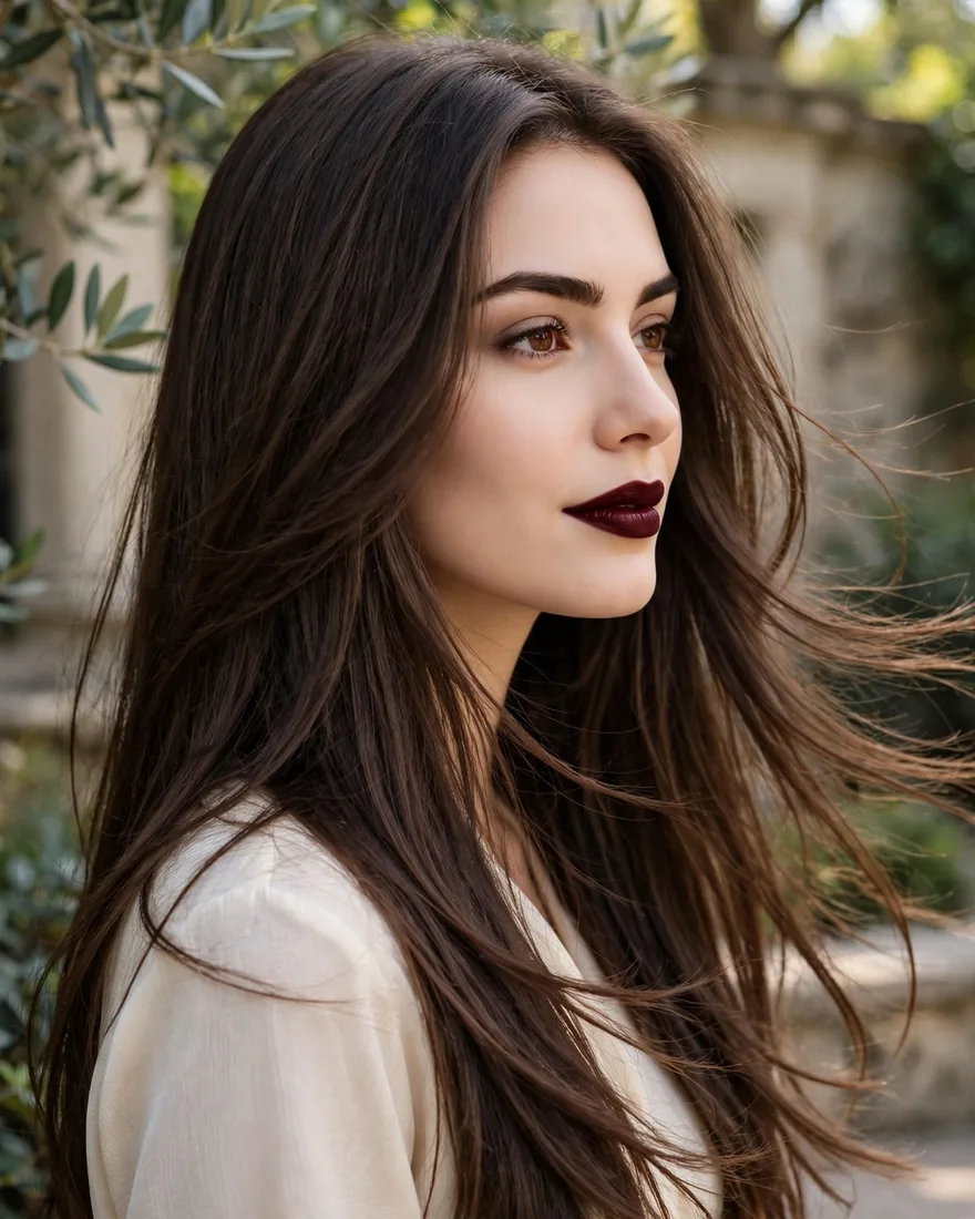 Long Layered Straight Long Layered Straight
