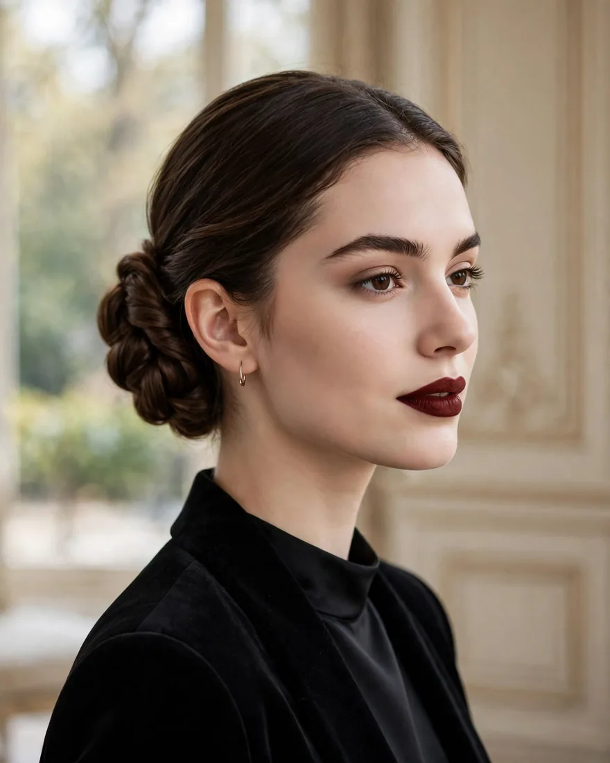 Low Twisted Chignon