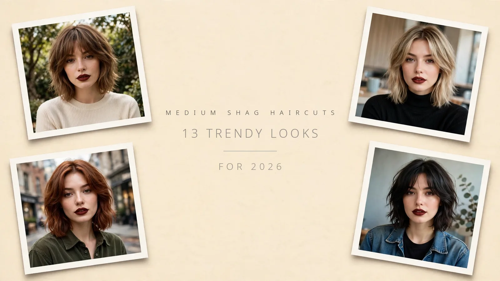 Medium Shag Haircuts - 13 Trendy Looks for 2026