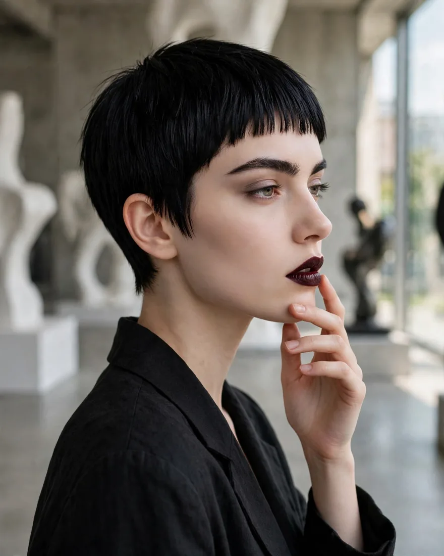 Micro Fringe Pixie