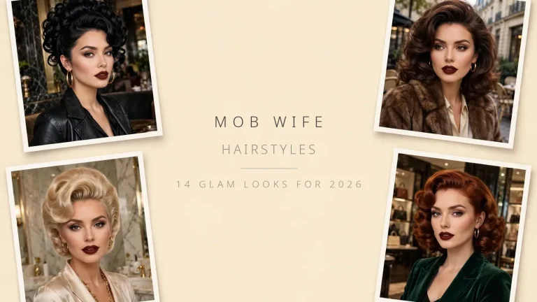 Mob Wife Hairstyles – 14 Glam Looks for 2026