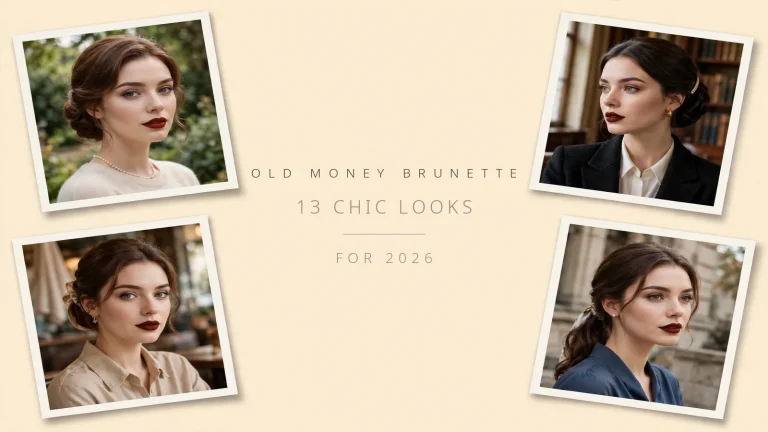 Old Money Brunette Hairstyles - 13 Chic Looks for 2026