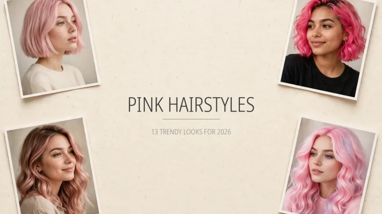 Pink Hairstyles 13 Looks 2026