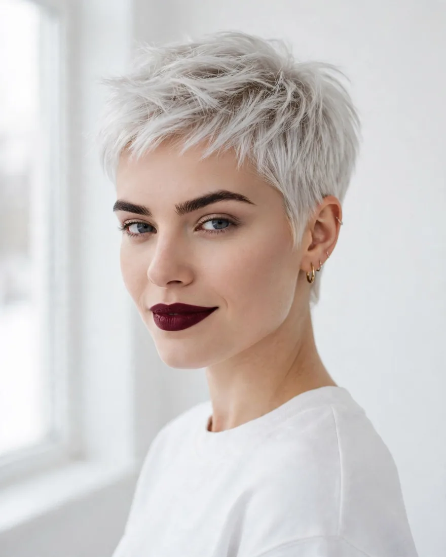 Platinum Cropped Pixie