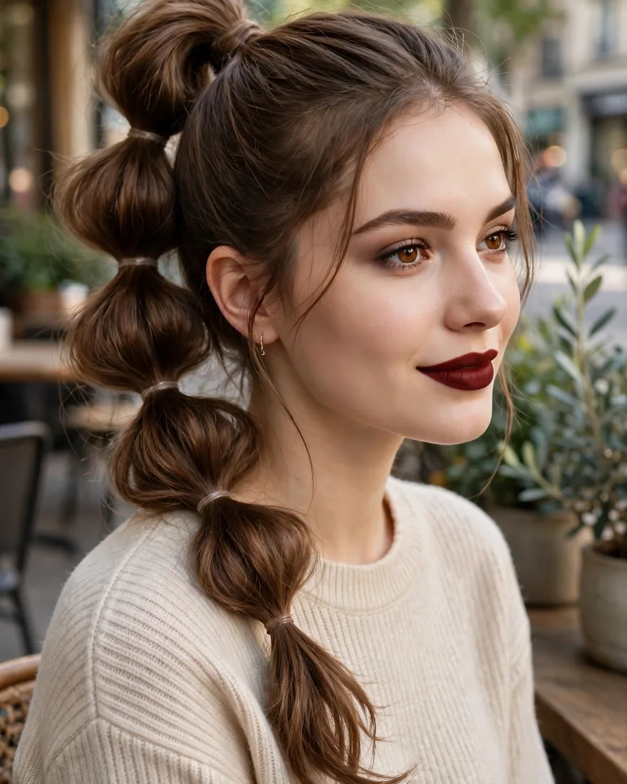 Bubble Ponytail