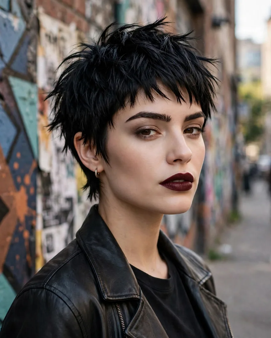 Razor-Cut Pixie