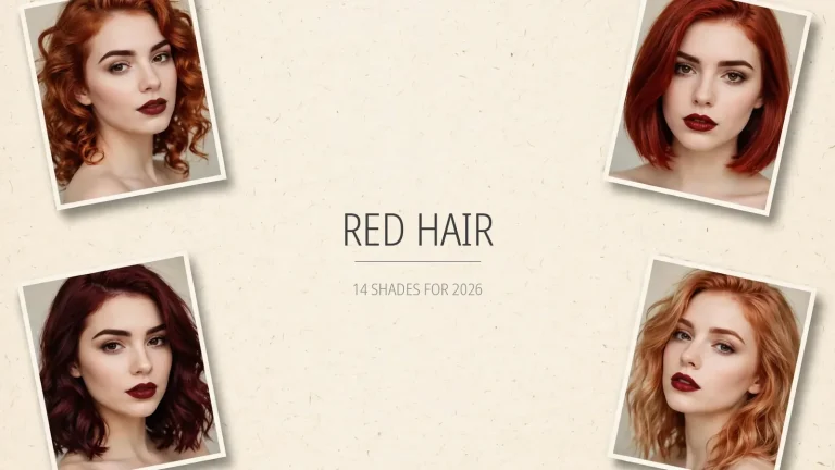 Red Hair - 14 Shades From Copper to Cherry