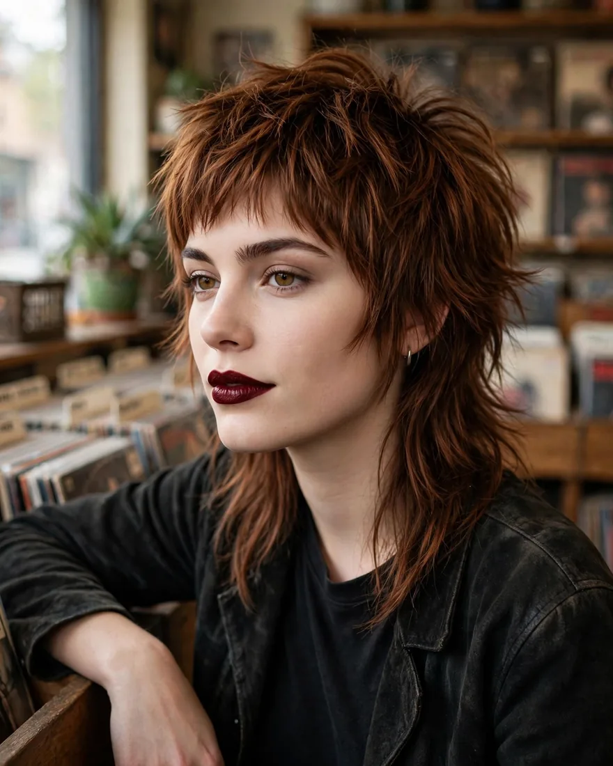 Shaggy Mullet Pixie