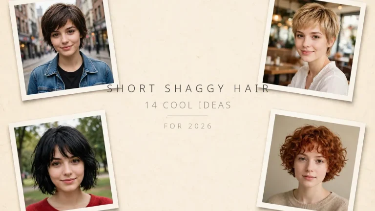 Short Shaggy Hair - 14 Cool Ideas Worth Trying in 2026