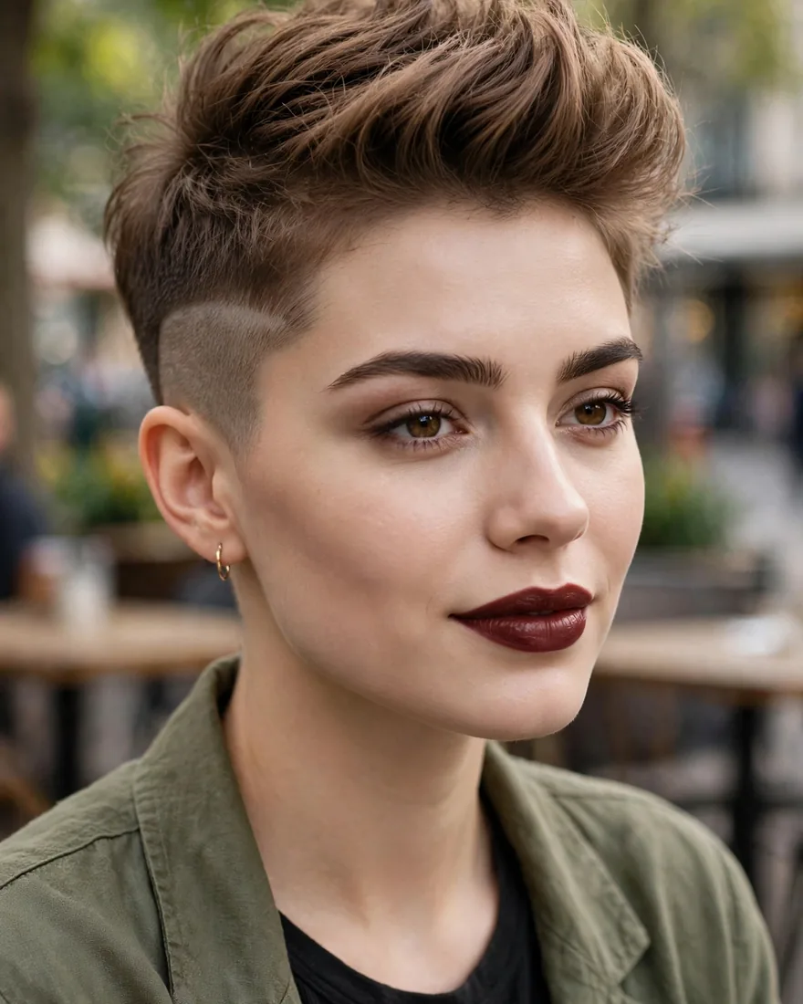 10. Modern Soft Mohawk