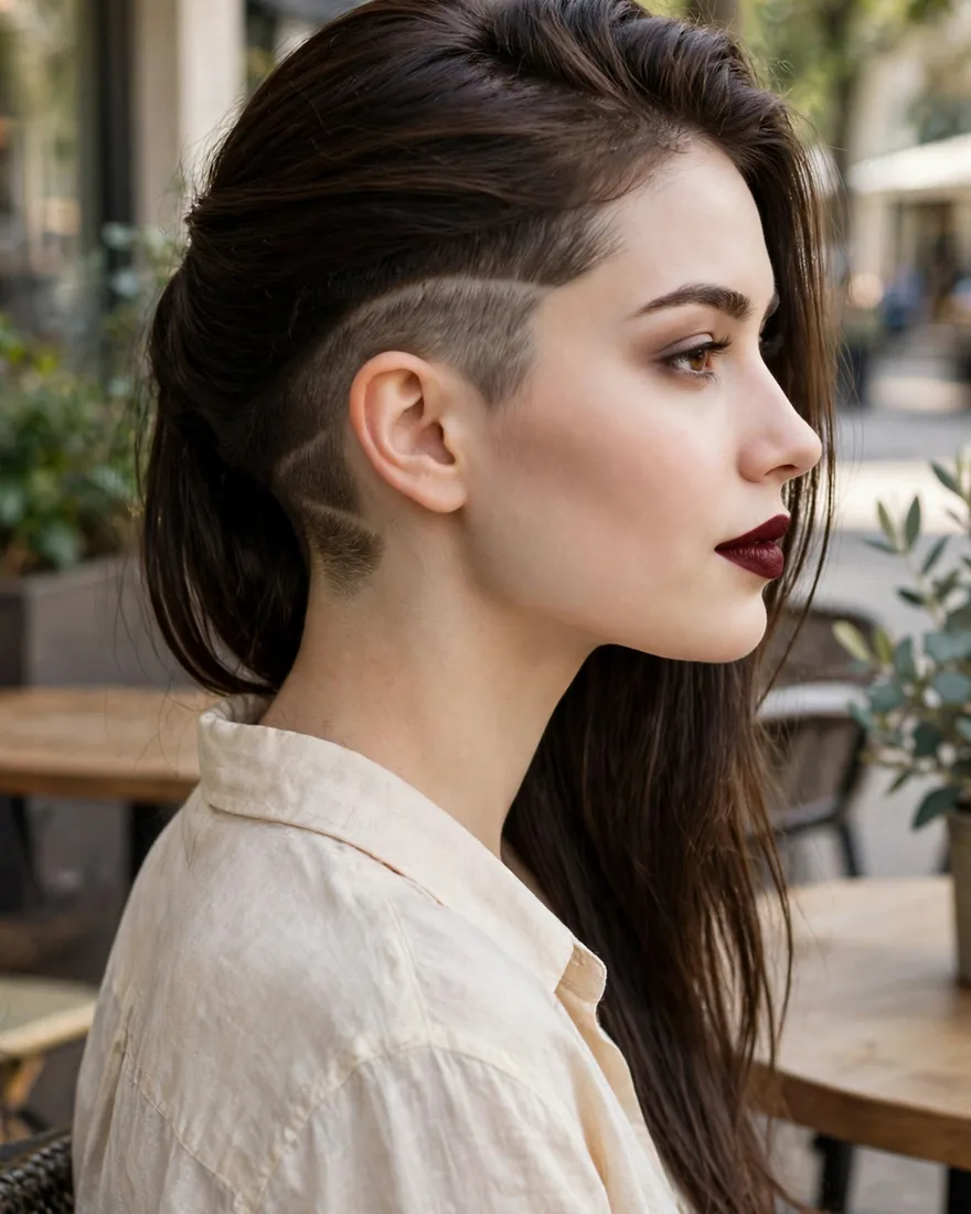 14. Soft Nape Undercut