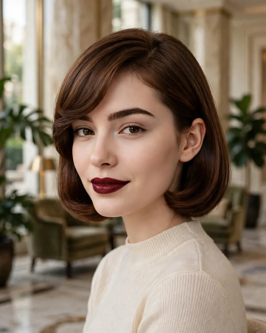 Side-Swept Bob