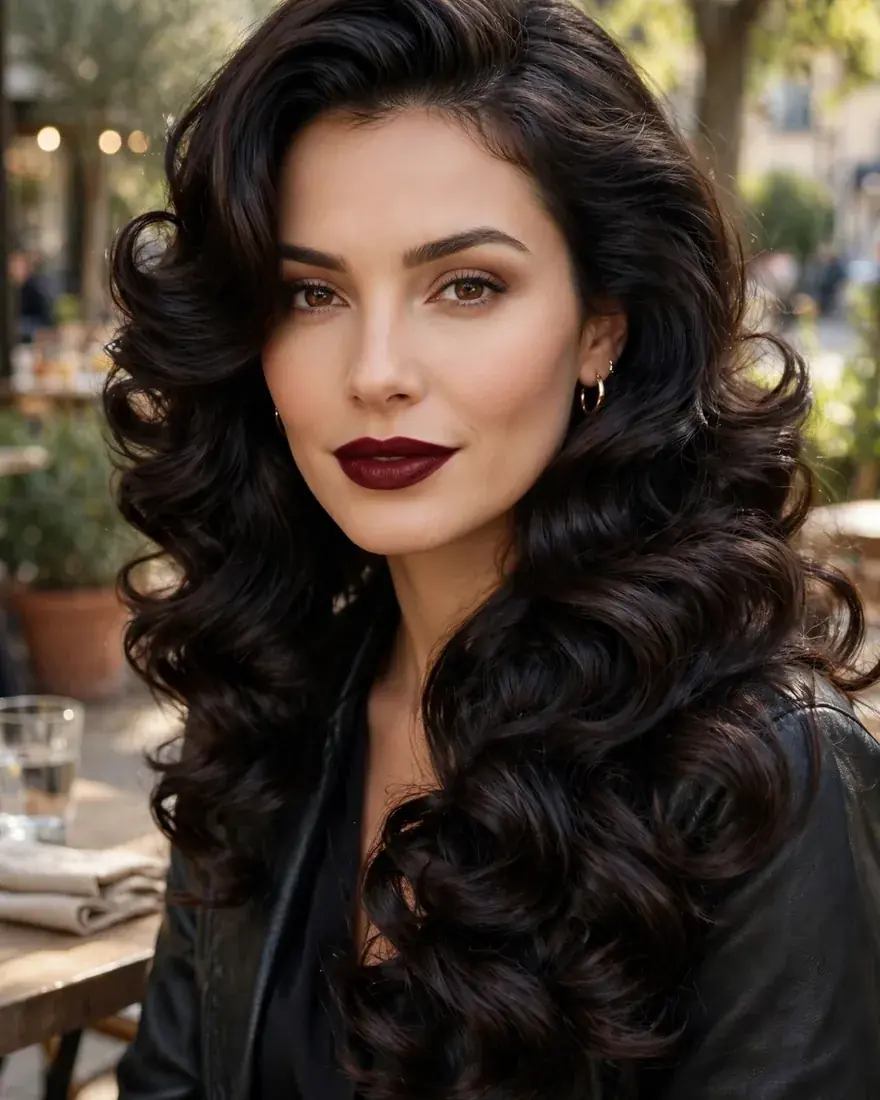 12. Side-Swept Curls