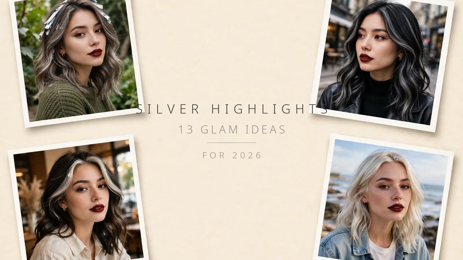 Silver Highlights - 13 Glam Ideas to Try in 2026