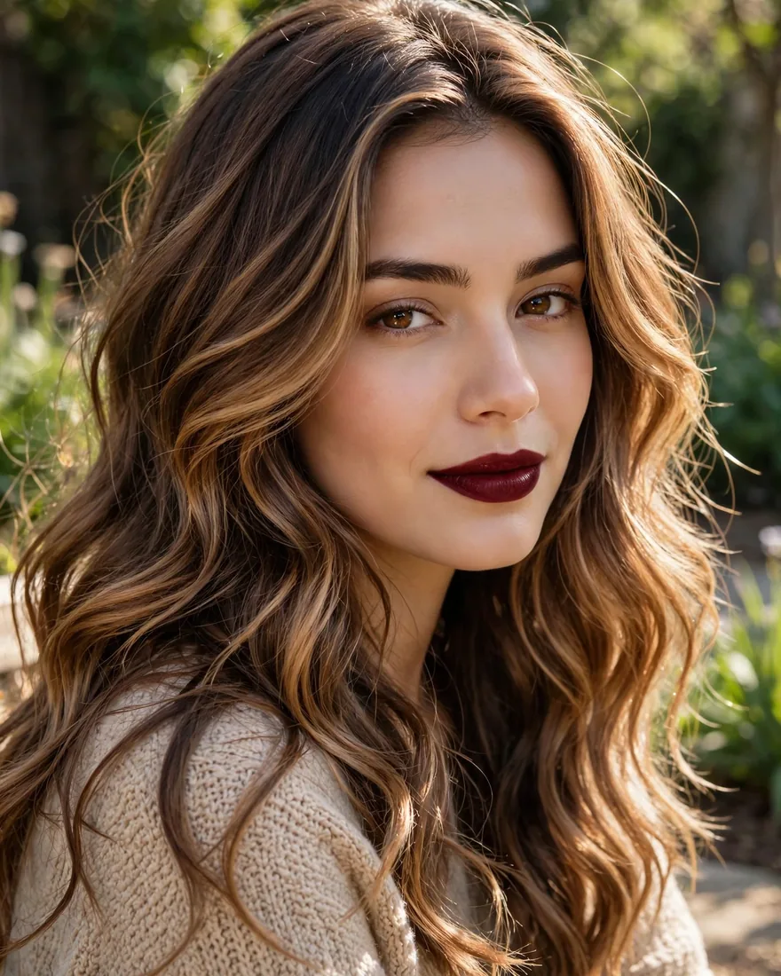 Soft Blended Caramel Highlights Soft Blended Caramel Highlights