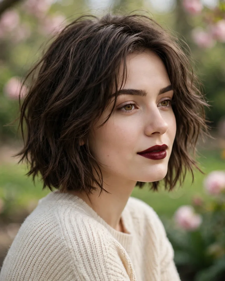 Soft Choppy Bob Soft Choppy Bob