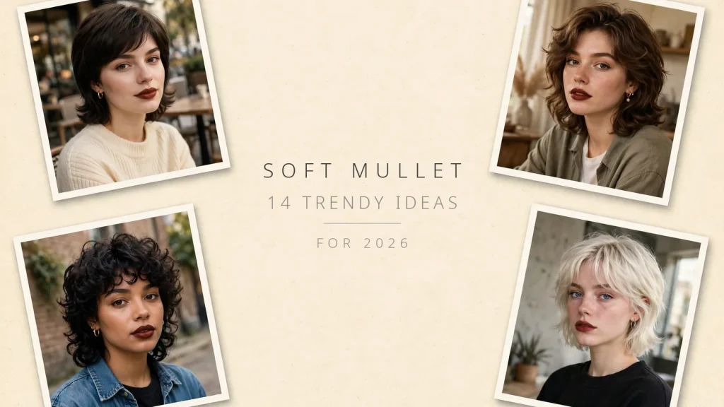 Soft Mullet - 14 Trendy Ideas for 2026