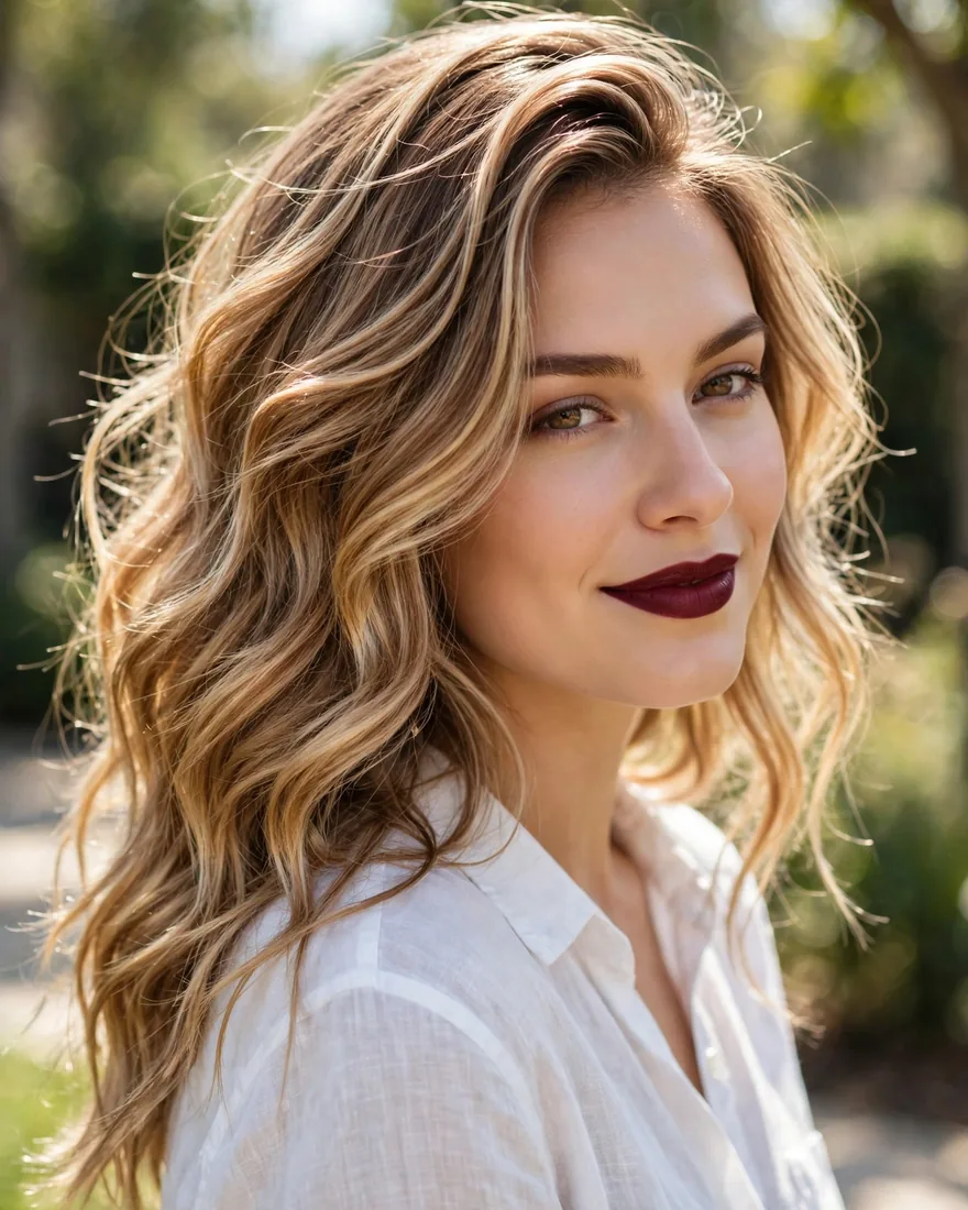 Sun-Kissed Bronde Balayage