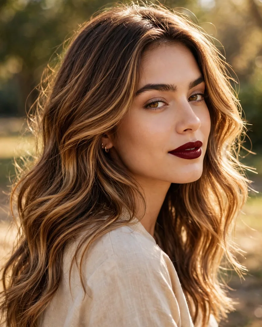 Sun Kissed Caramel Balayage
