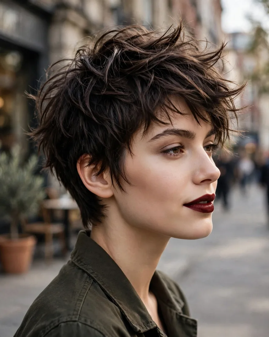 The Tousled Pixie
