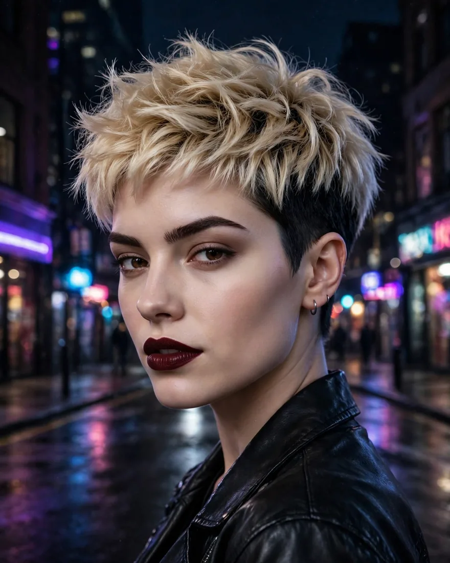 Two-Tone Short Cut