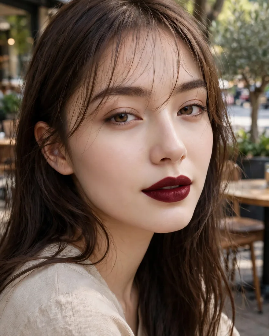 7. See-Through Bangs