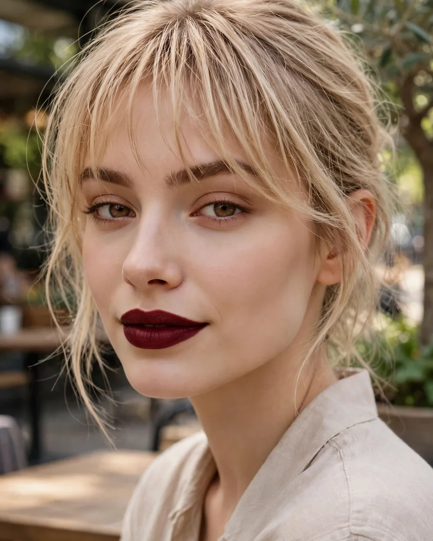 4. Wispy Bangs