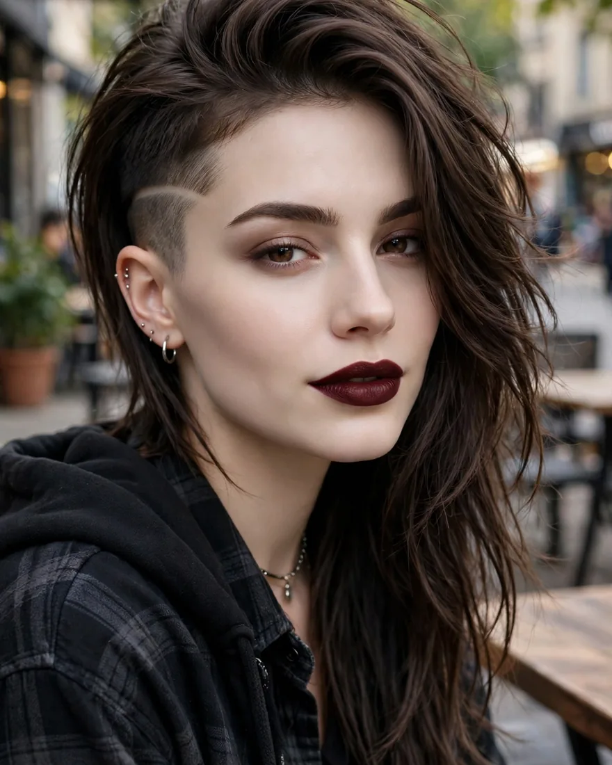 13. Undercut with Long Layers
