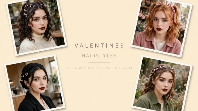 Valentines Hairstyles – 14 Romantic Looks for 2026
