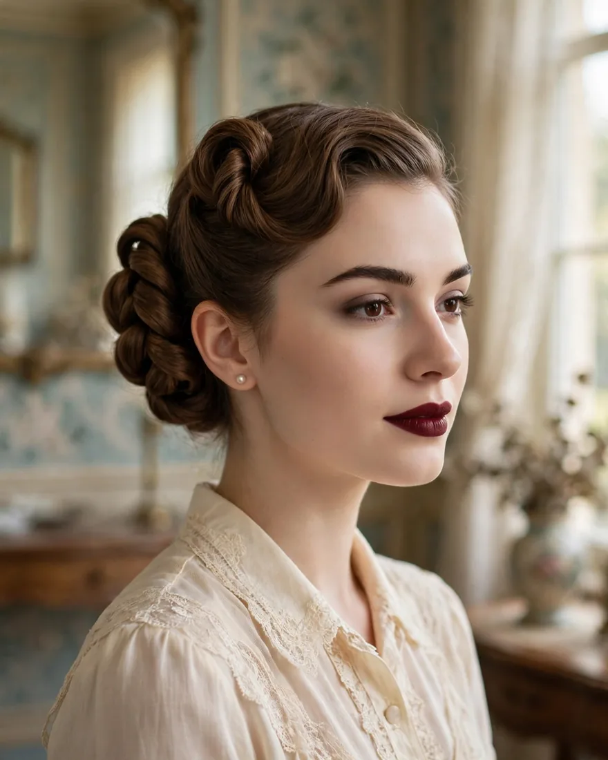 Vintage Twisted Bun Vintage Twisted Bun