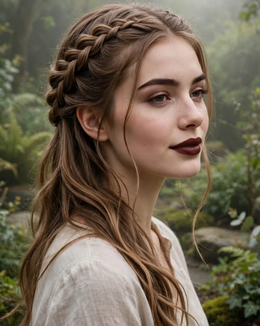 Waterfall Dutch Braid