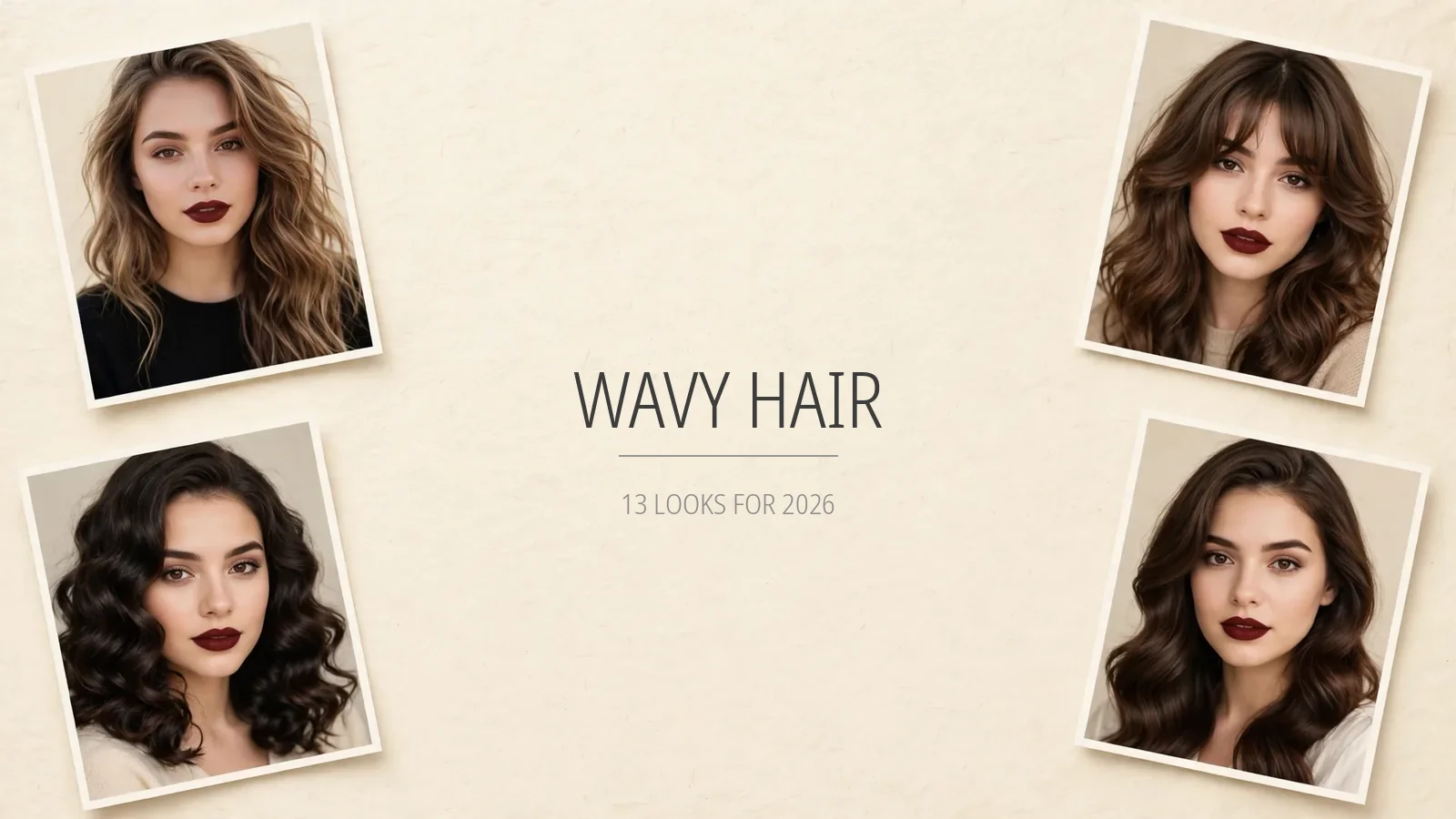 Wavy Hair 13 Looks 2026